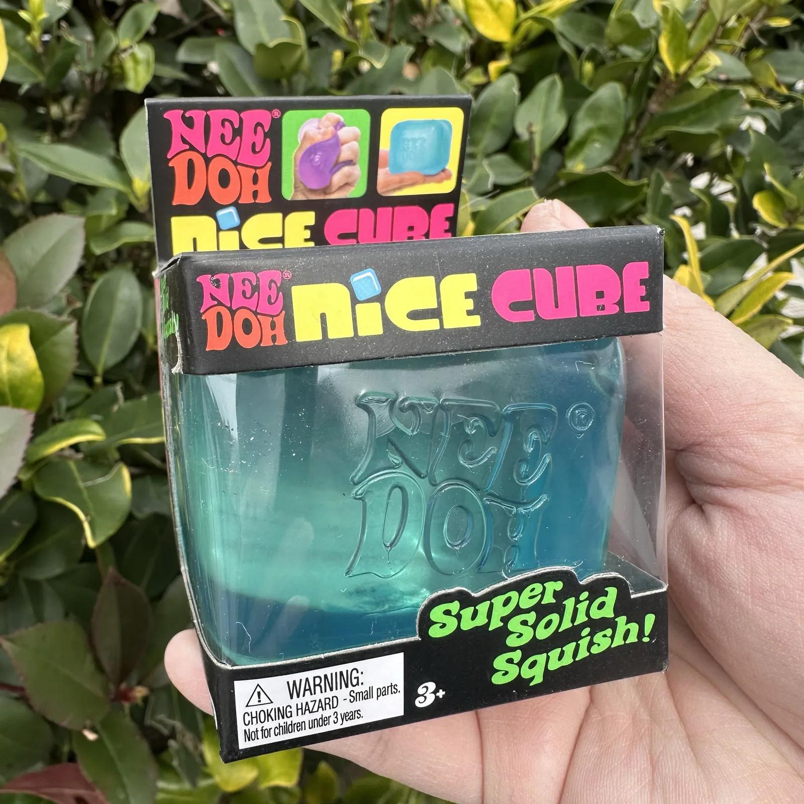 NeeDoh Nice Cube Squishy Toy Translucent Stress Relief Ball Wholesale Squishy Toy 3