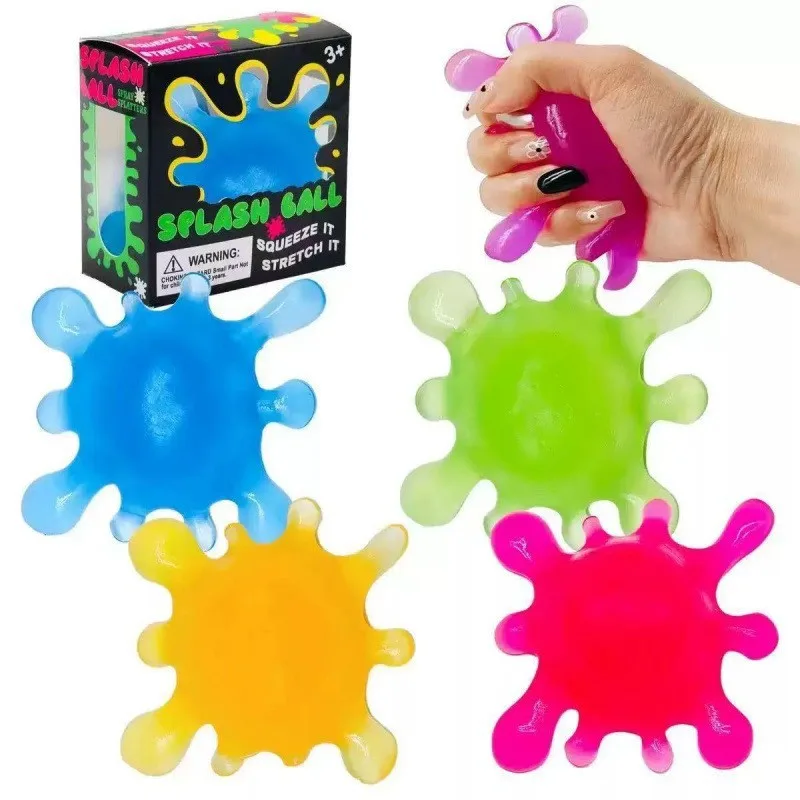 NeeDoh Sploot Splat Squishy Ball Sensory Stress Relief Toy