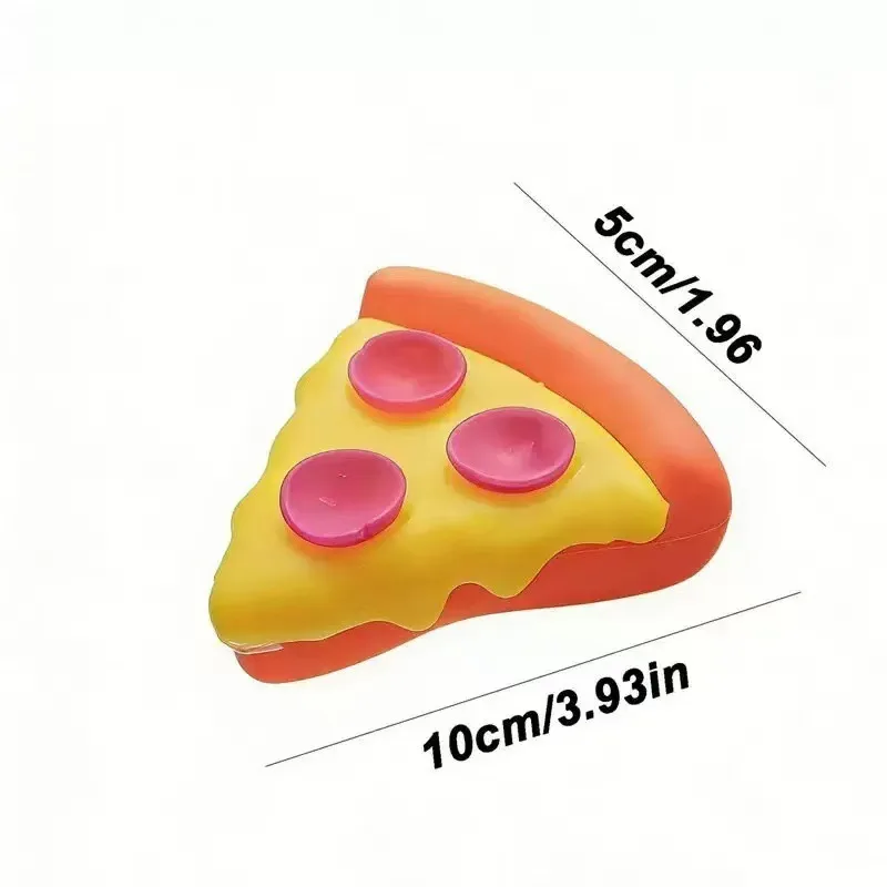 NeeDoh Squeezza Pizza Squishy Toy Mini Sensory Stress Relief Toy Wholesale Squishy Toy 3
