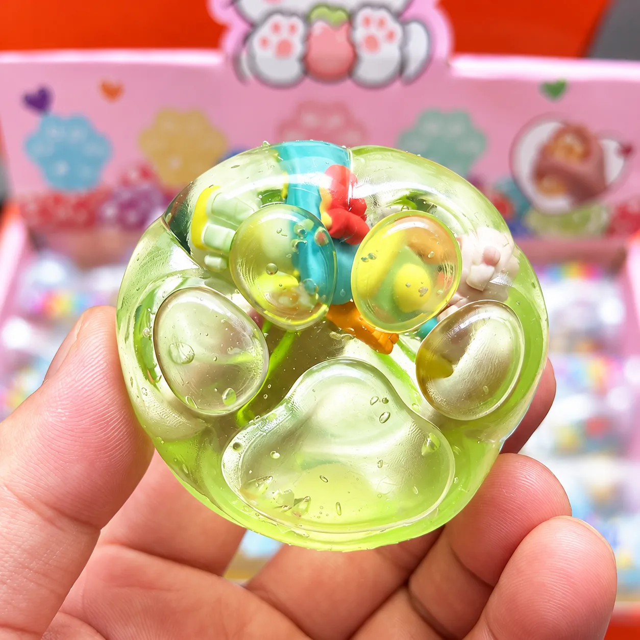 Vaseline Space Cat Paw Squishy Toy Slow Rising Stress Relief Toy Wholesale Squishy Toy 2