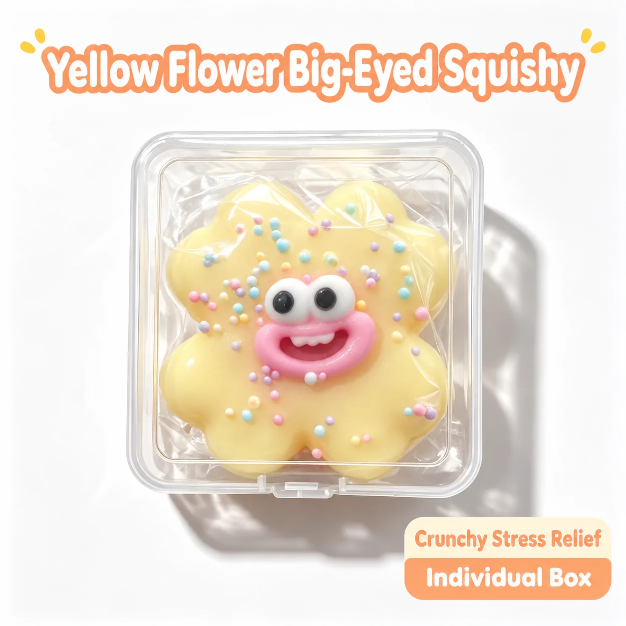 Crunchy Flower Big-Eyed Squishy Toy Soft Stress Relief Fidget Ball Wholesale Crunchy Flower Big-Eyed Squishy Toy Soft Stress Relief Fidget Ball Wholesale Squishy Toy