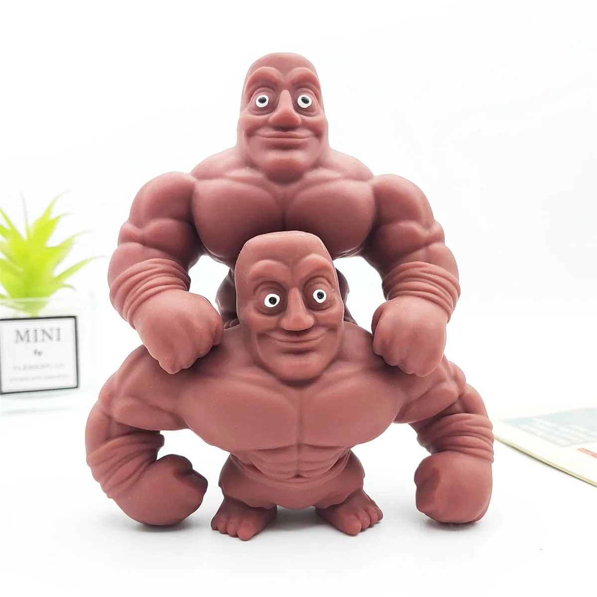Muscle Stick Man Sand-Filled Squishy Toy Deformable Stress Relief Toy Wholesale Squishy Toy 6
