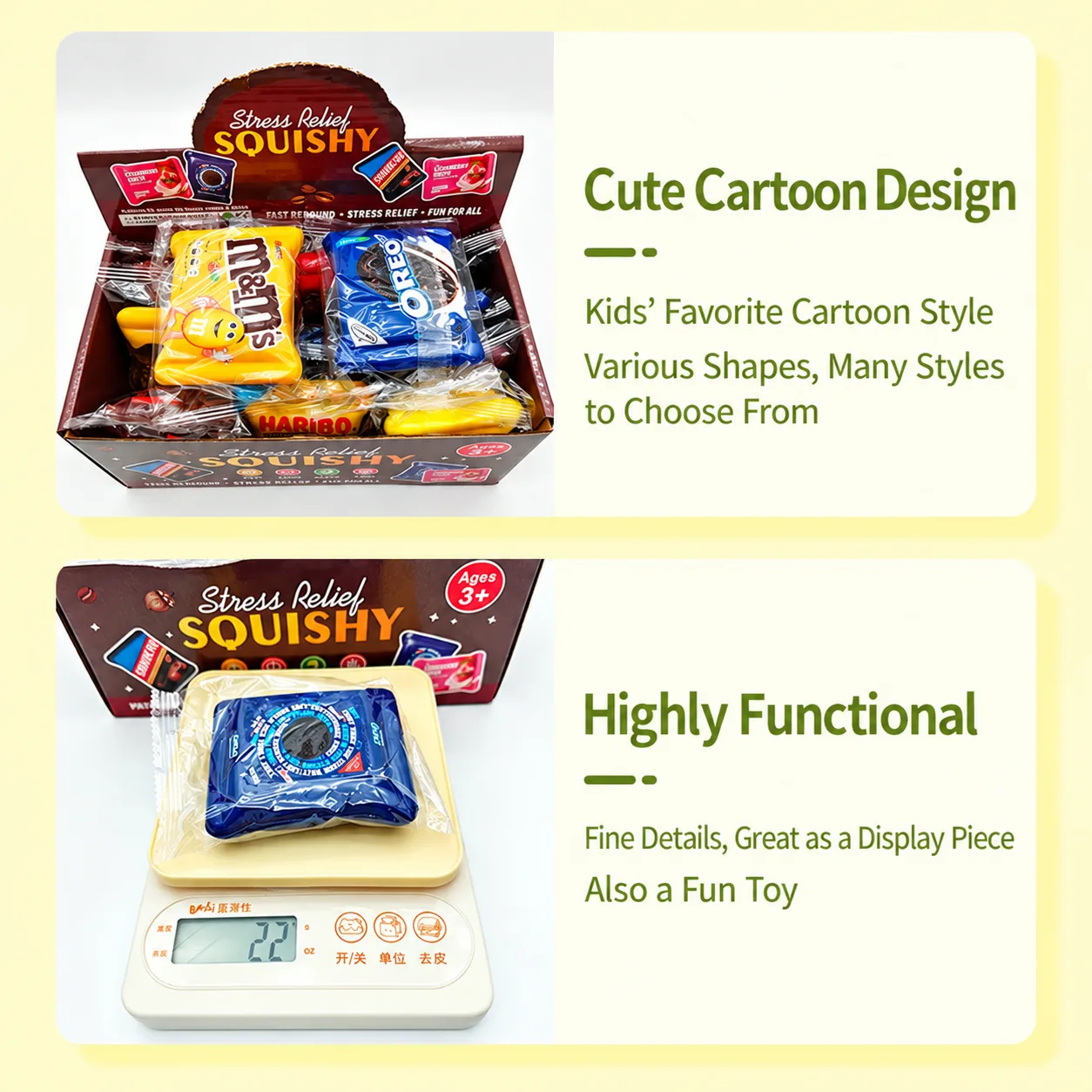 Slow Rising Boxed Mini Snack Bag Squishy Toy PU Stress Relief Toy Wholesale Squishy Toy 4