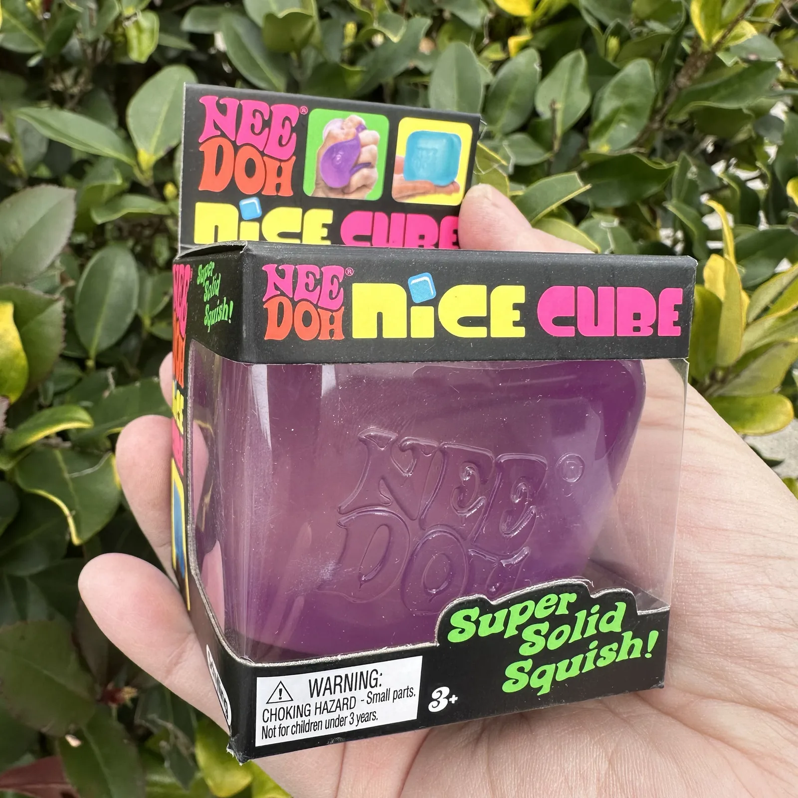 NeeDoh Nice Cube Squishy Toy Translucent Stress Relief Ball Wholesale Squishy Toy 4