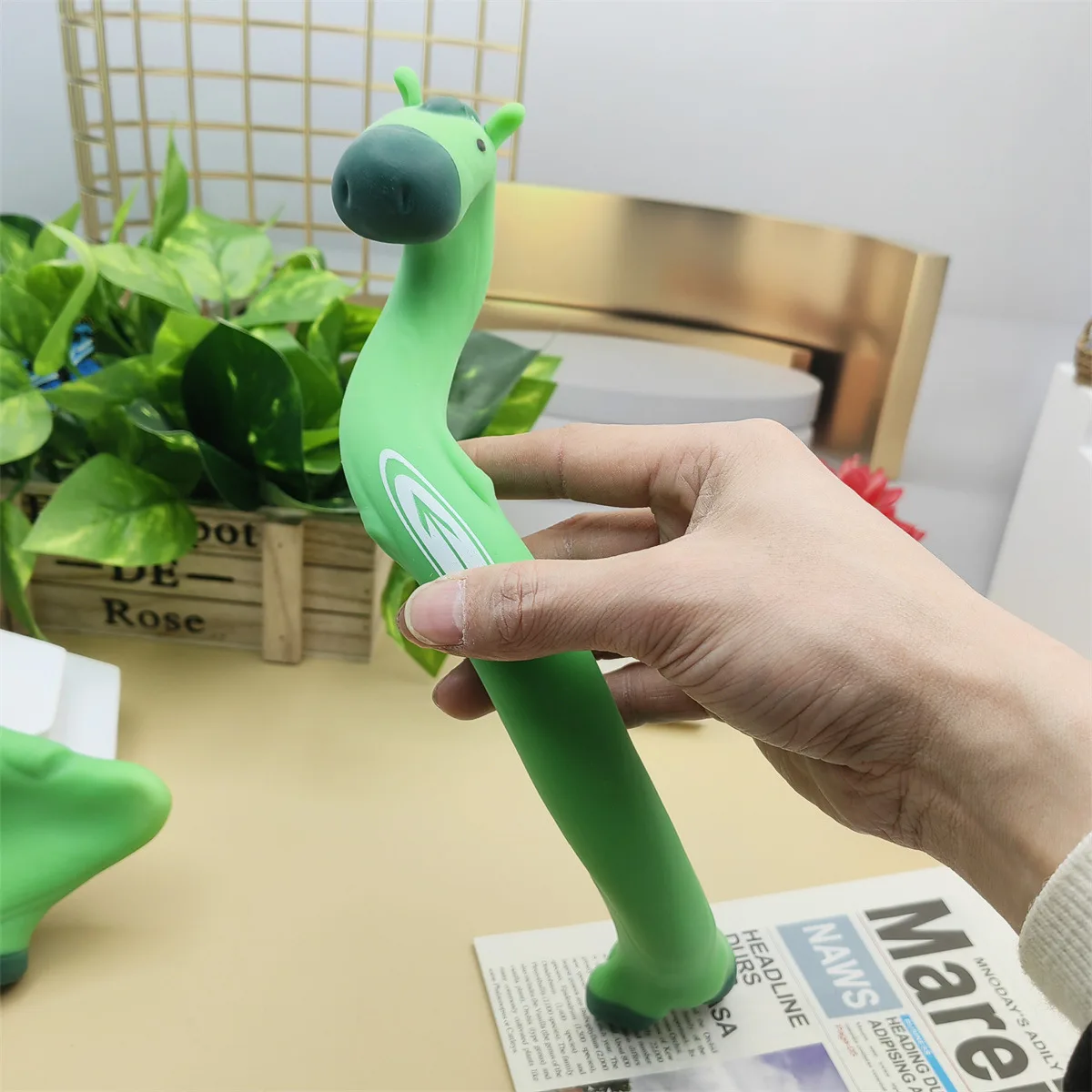 Green Horse Squishy Toy Stretchy Stress Relief Fidget Toy Wholesale Squishy Toy 7
