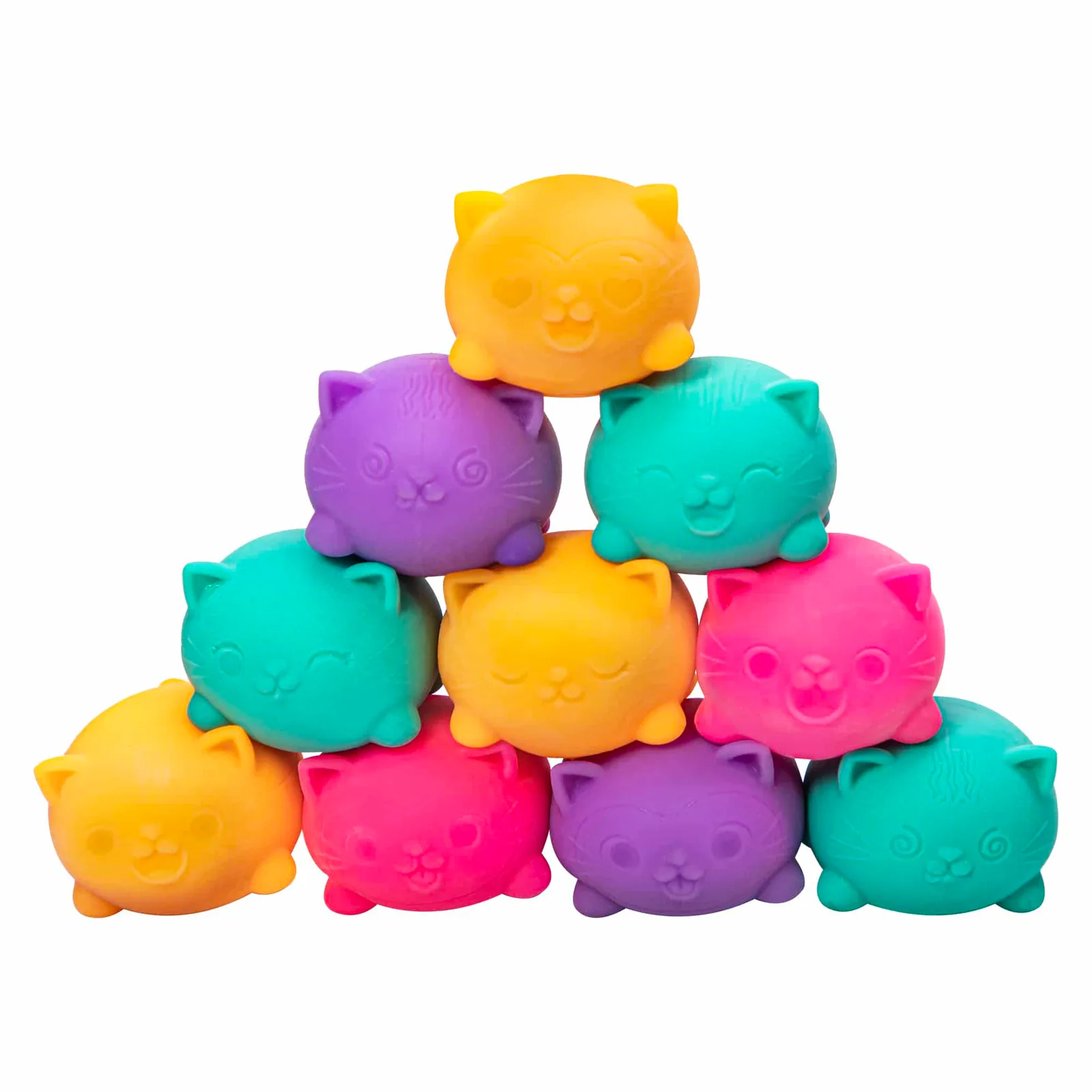 NeeDoh Cool Cats Mini TPR Squishy Stress Relief Toy