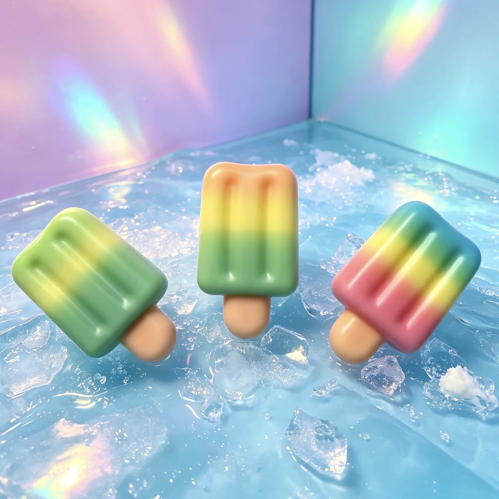 Crunchy Popsicle PU Slow Rising Squishy Toy Stress Relief Fidget Wholesale Squishy Toy 8