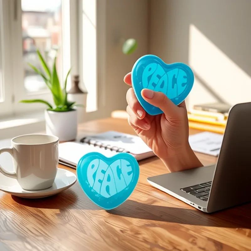 Heart-Shaped Squishy Stress Relief Toy Soft TPR Squeeze Toy Wholesale Squishy Toy 8
