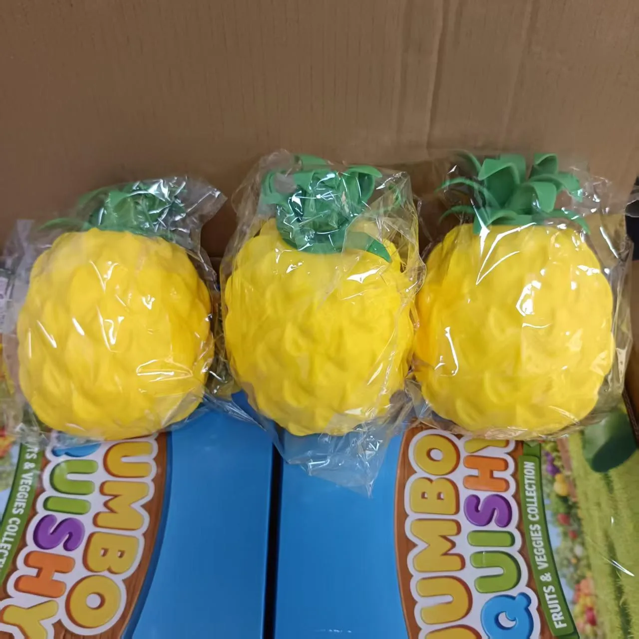Jumbo Pineapple Squishy Toy Slow Rising TPR Stress Relief Toy Wholesale Squishy Toy 6