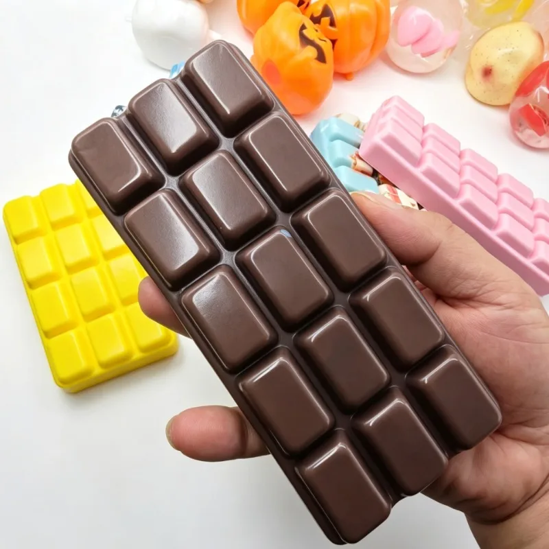 Christmas Chocolate Bar Squishy Toy PU Foam Slow Rising Stress Relief Toy Wholesale Squishy Toy 4