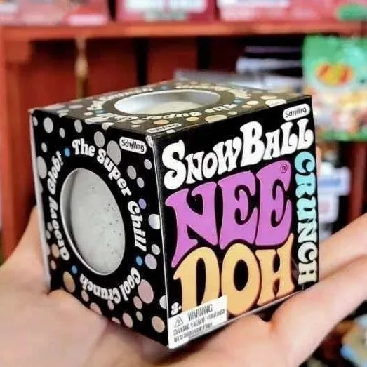 NeeDoh Snowball Squishy Toy TPR Slow Rising Stress Relief Sensory Squeeze Toy Wholesale Squishy Toy 3