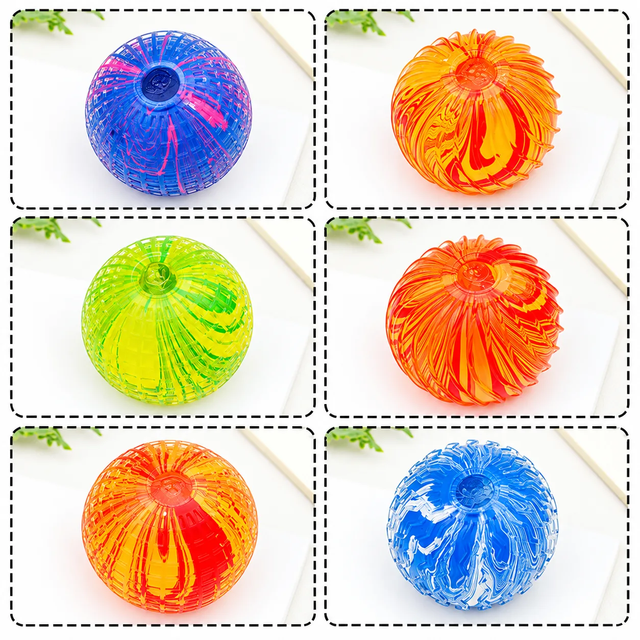 Marbled Squishy Stress Ball Soft TPR Slow Rebound Hand Grip Toy Wholesale Squishy Toy 3