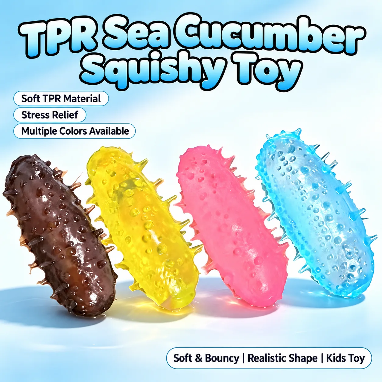 Vaseline Sea Cucumber Slow Rebound Squishy Toy Wholesale Vaseline Sea Cucumber Slow Rebound Squishy Toy Wholesale Squishy Toy