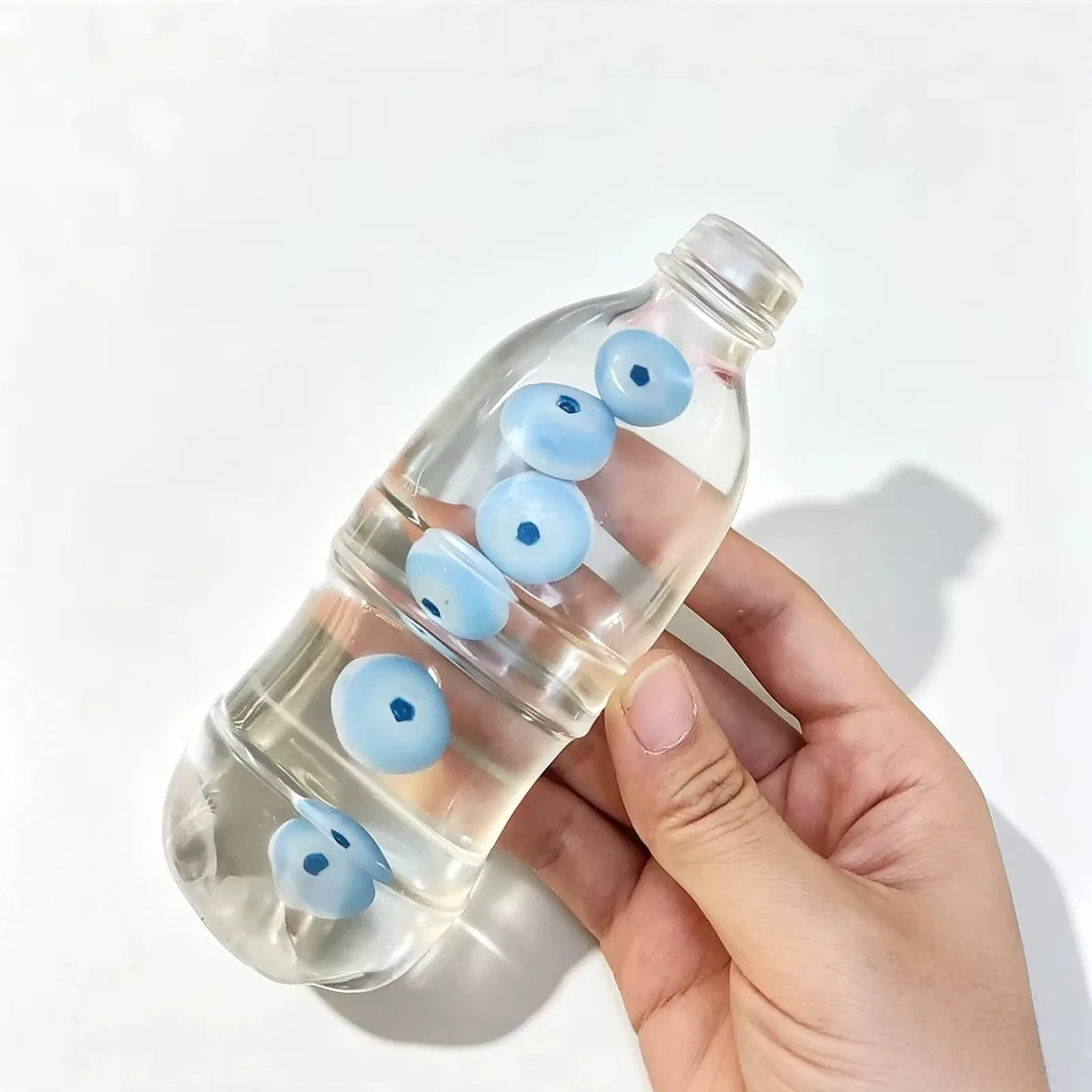 Transparent Fruit Bottle Squishy Toy Soft TPR Stress Relief Toy Wholesale Squishy Toy 2