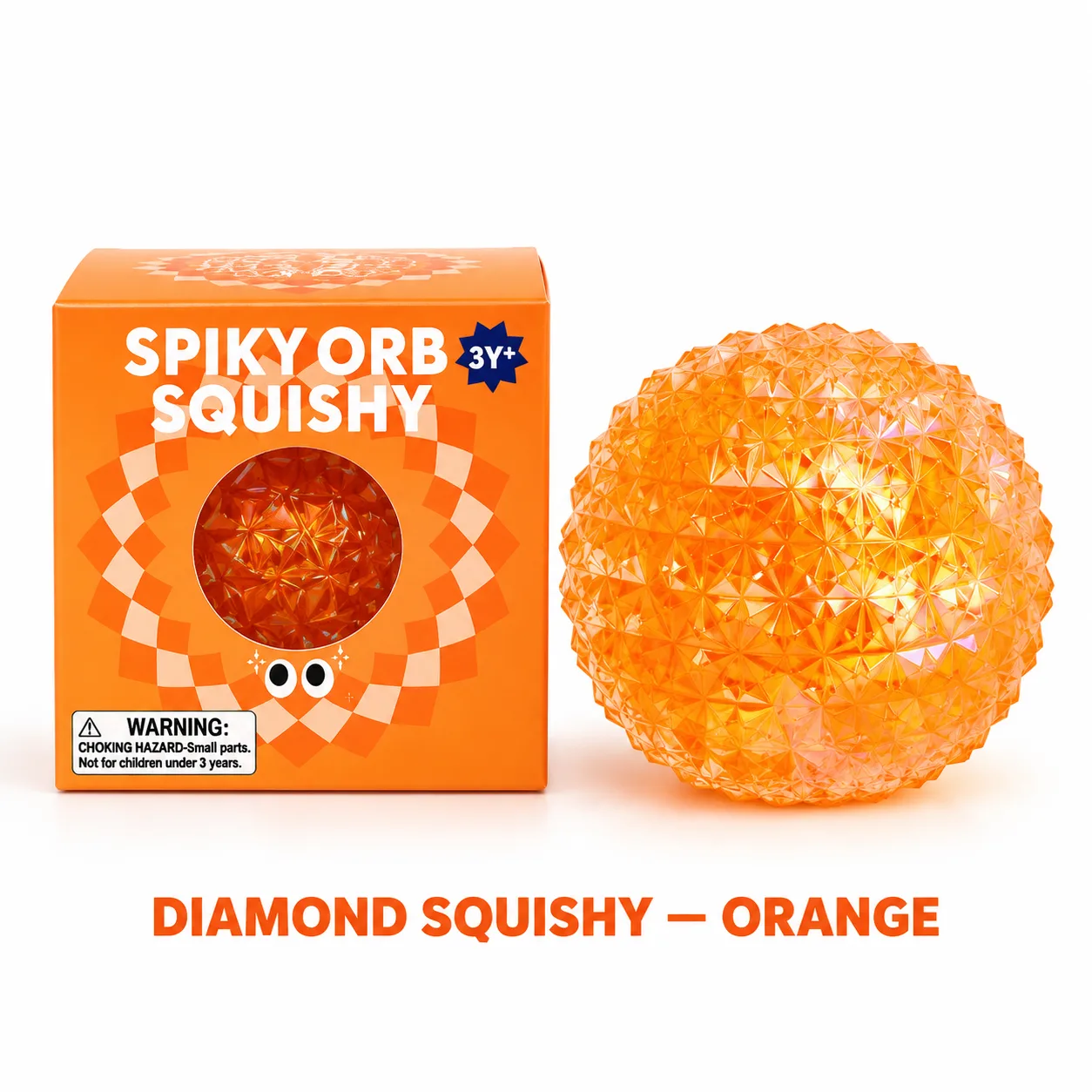 Diamond Squishy Ball Faceted Slow-Rising Stress Relief Toy Wholesale Squishy Toy 6