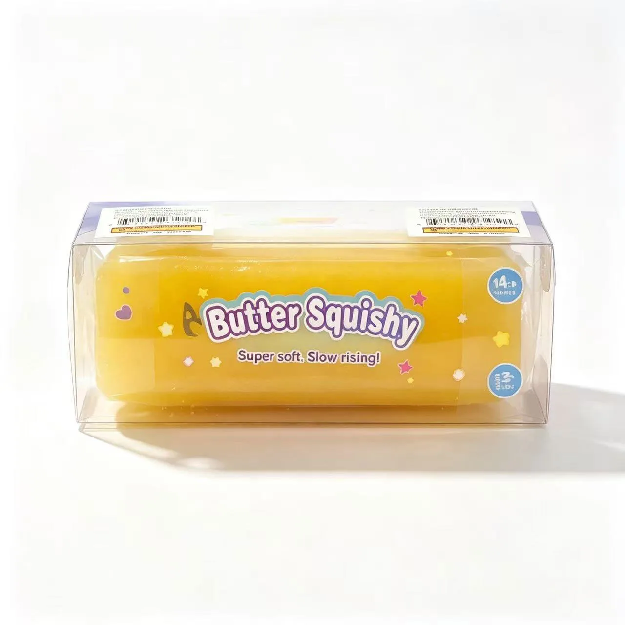 Butter Stick Squishy Toy Soft Slow Rising Stress Relief Toy with Glitter Beads Wholesale Squishy Toy 4