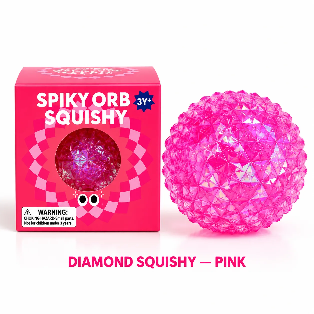 Diamond Squishy Ball Faceted Slow-Rising Stress Relief Toy Wholesale Squishy Toy 7