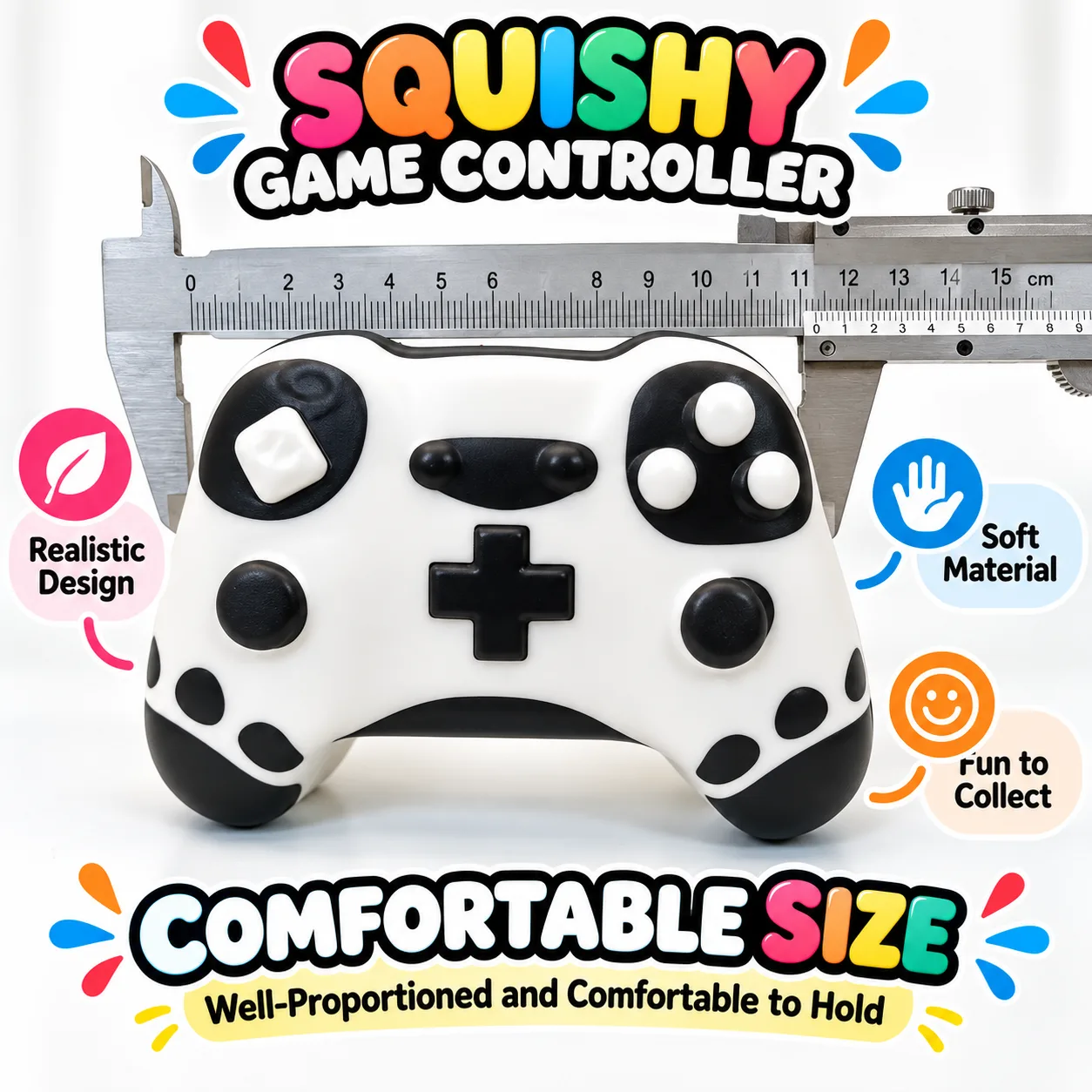 Squishy Game Controller Stress Relief Toy Slow Rising PU Squeeze Toy Wholesale Squishy Toy 3
