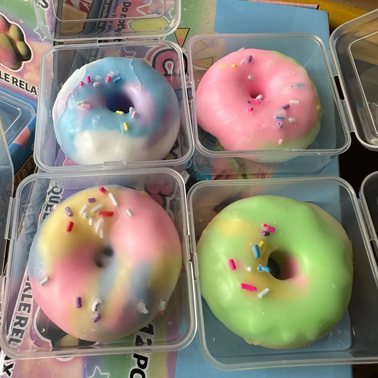 Crispy Donut Squishy Toy Soft Stress Relief Fidget Toy Wholesale Squishy Toy 2