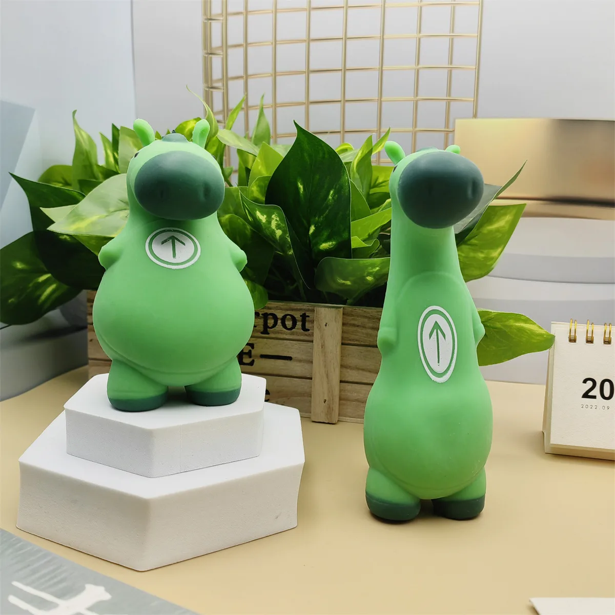 Green Horse Squishy Toy Stretchy Stress Relief Fidget Toy