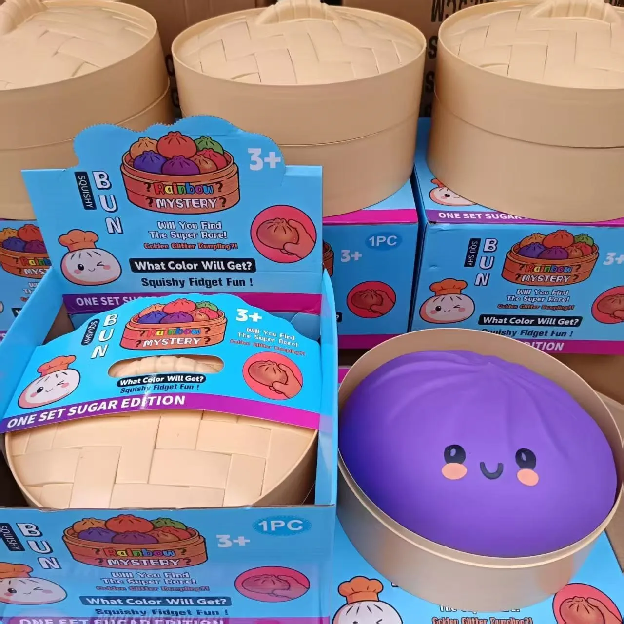 Squishy Bun Toy Blind Box Soft Stress Relief Toy Wholesale Squishy Toy 2