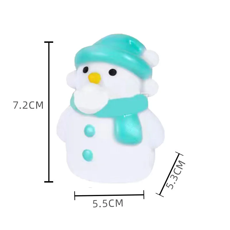 Christmas Bubble Blowing Squishy Toy Keychain Stress Relief Toy Wholesale Squishy Toy 5