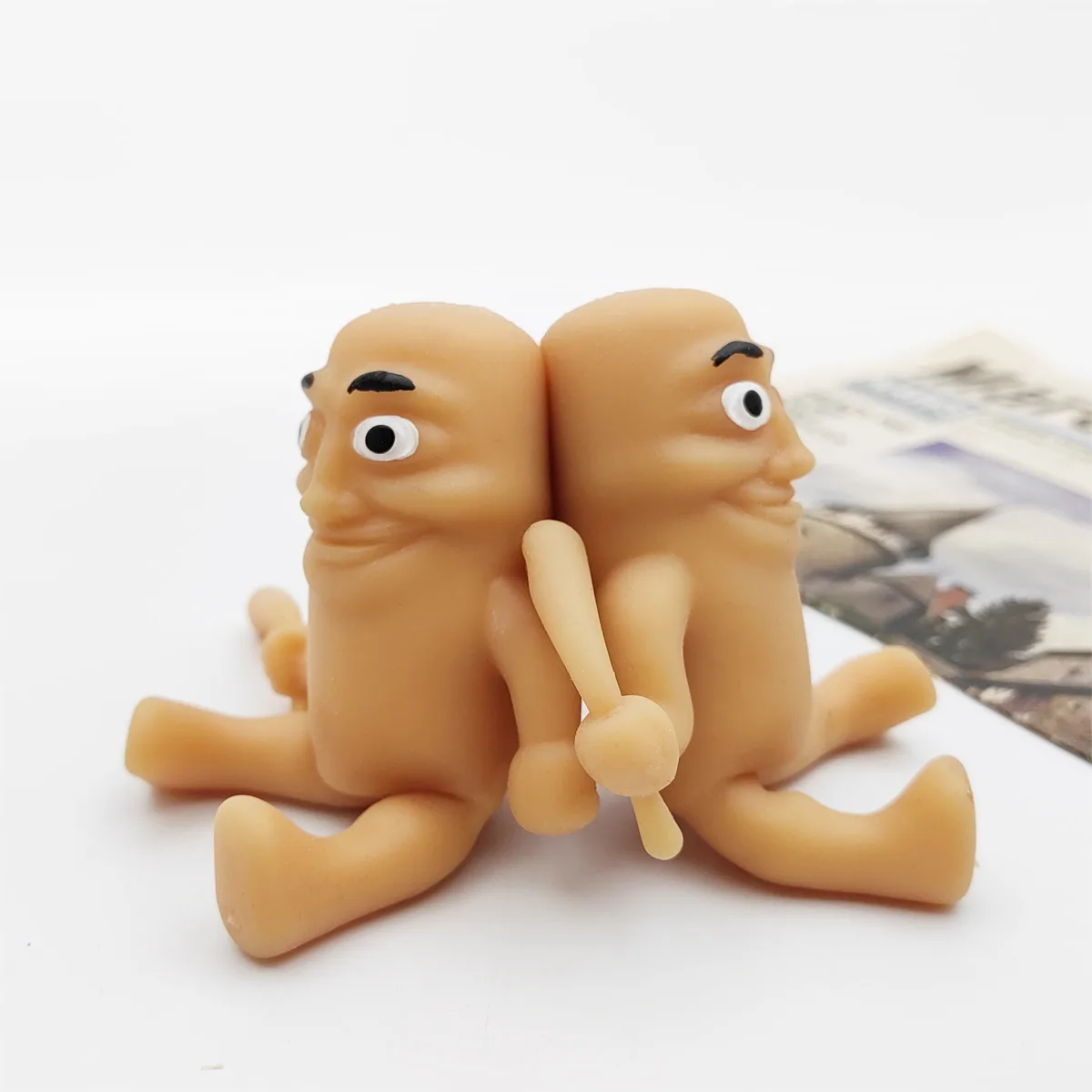 Stretchable Wooden Stick Man Squishy Toy Wholesale Squishy Toy 2