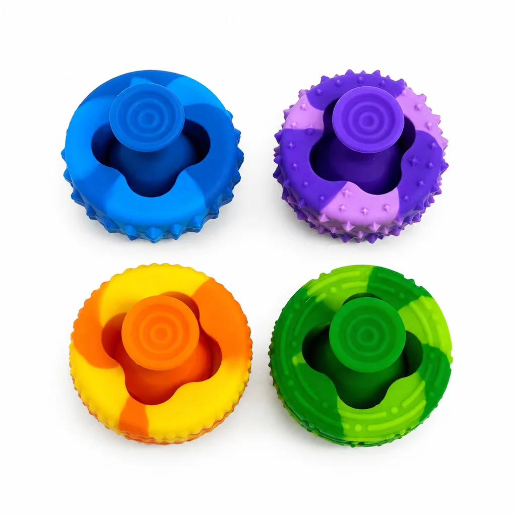 Silicone Thumb Rocker Sensory Fidget Toy Set Wholesale Squishy Toy 2