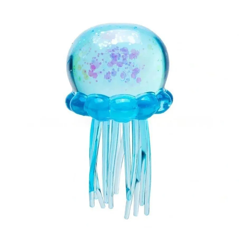 Glitter Jellyfish Squishy Toy Slow Rising Stress Relief Toy Wholesale Squishy Toy 2