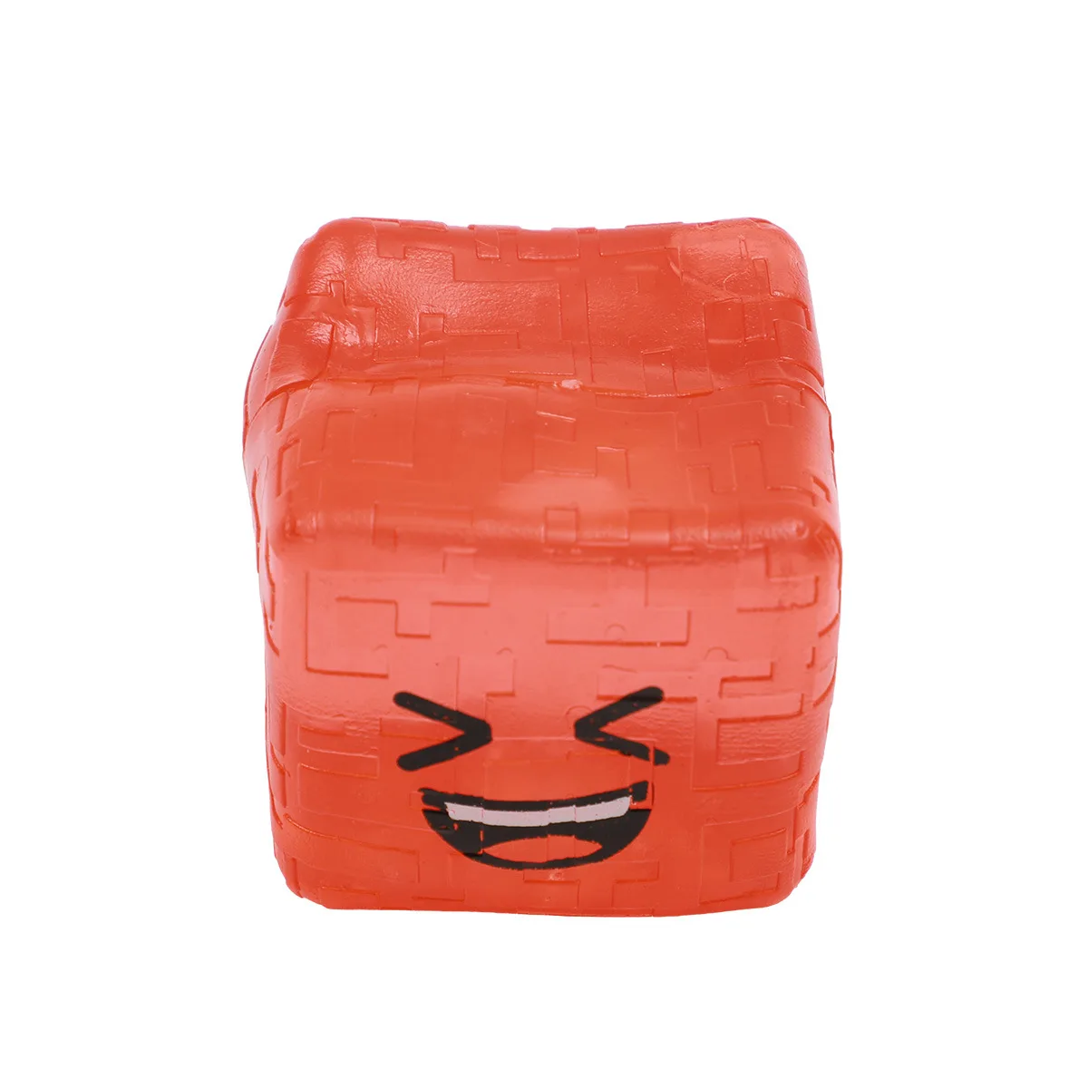 Pixel Block Squishy Toy Translucent TPR Stress Relief Cube Wholesale Squishy Toy 4