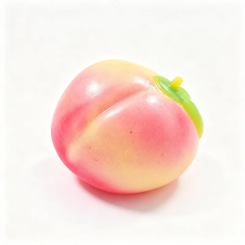 Peach Squishy Toy Soft Slow-Rising Stress Relief Squeeze Toy Wholesale Peach Squishy Toy Soft Slow-Rising Stress Relief Squeeze Toy Wholesale Squishy Toy