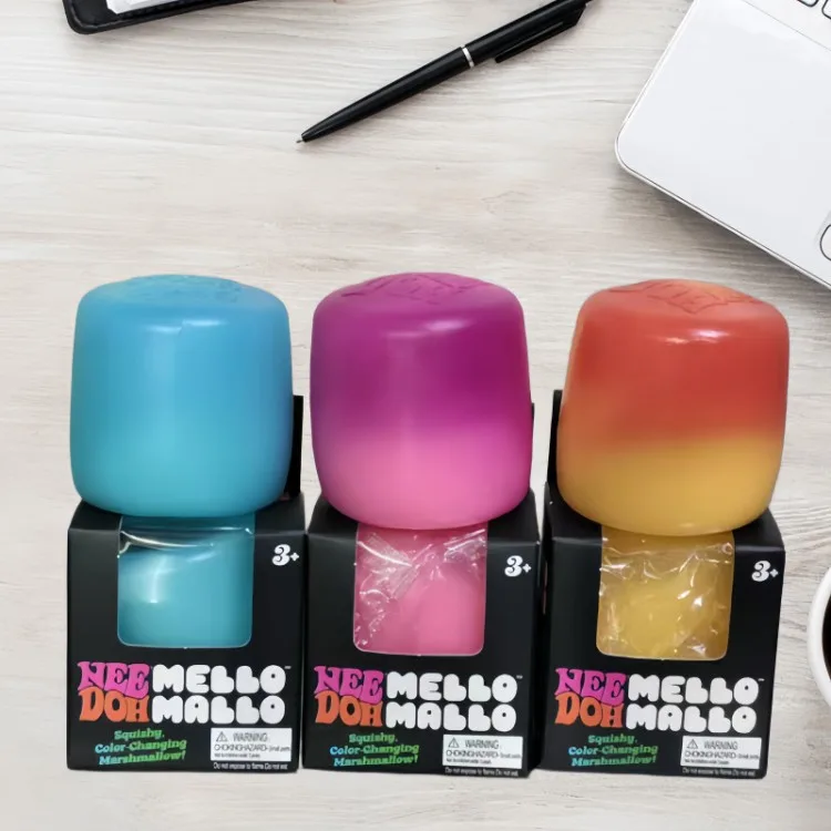 Photochromic NeeDoh Mello Mallo Squishy Stress Relief Toy Wholesale Squishy Toy 4