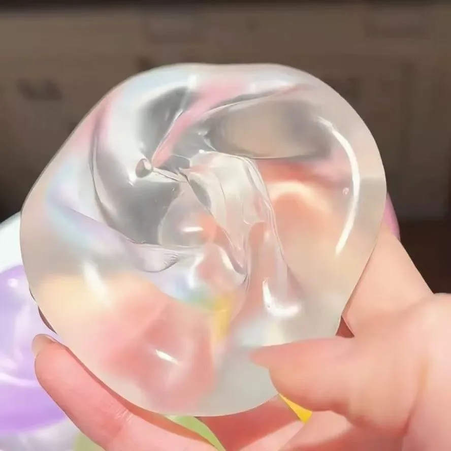 Coconut Oil Theme Slow-Rising Translucent TPR Squishy Stress Balls Wholesale Squishy Toy 4