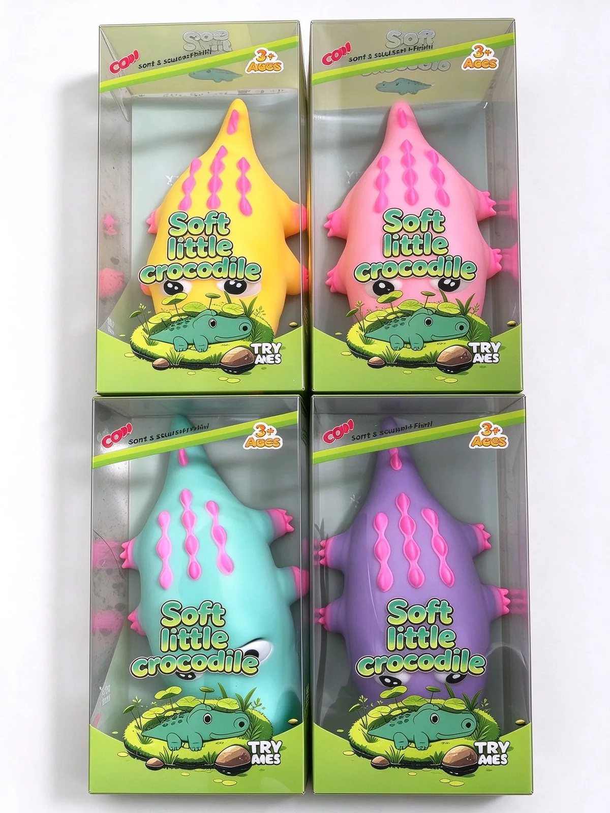 Jumbo Crocodile Squishy Toy TPR Slow Rebound Stress Relief Toy Wholesale Squishy Toy 8
