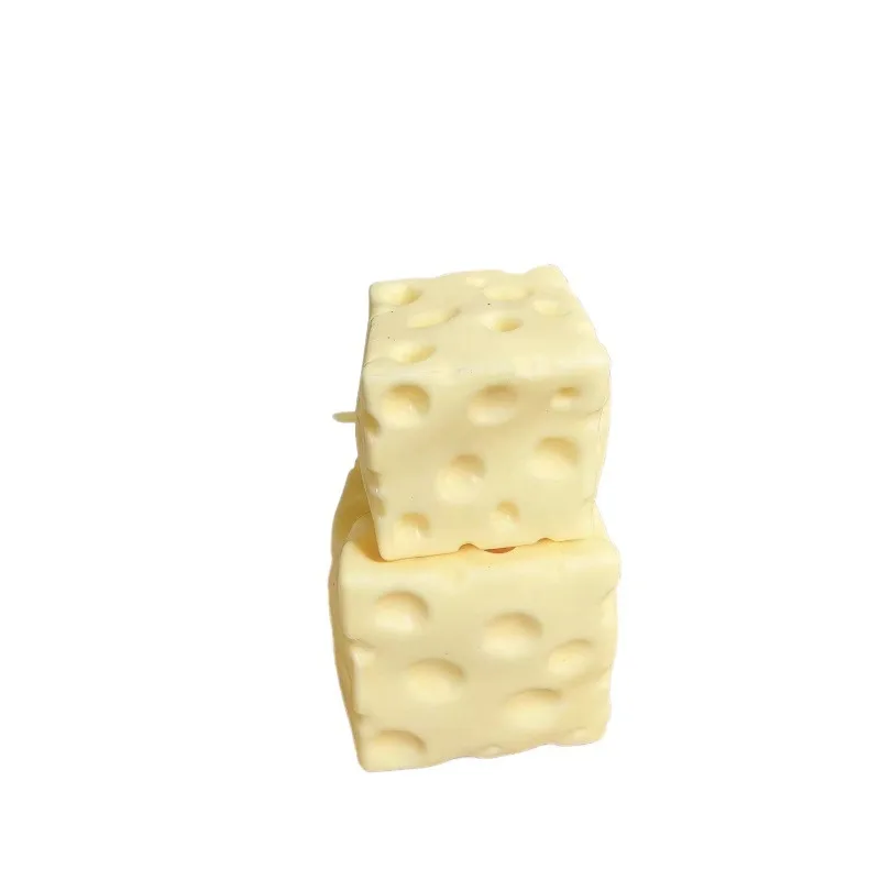 Jumbo Cheese Cube Squishy Toy Soft TPR Stress Relief Squeeze Toy Wholesale Squishy Toy 2