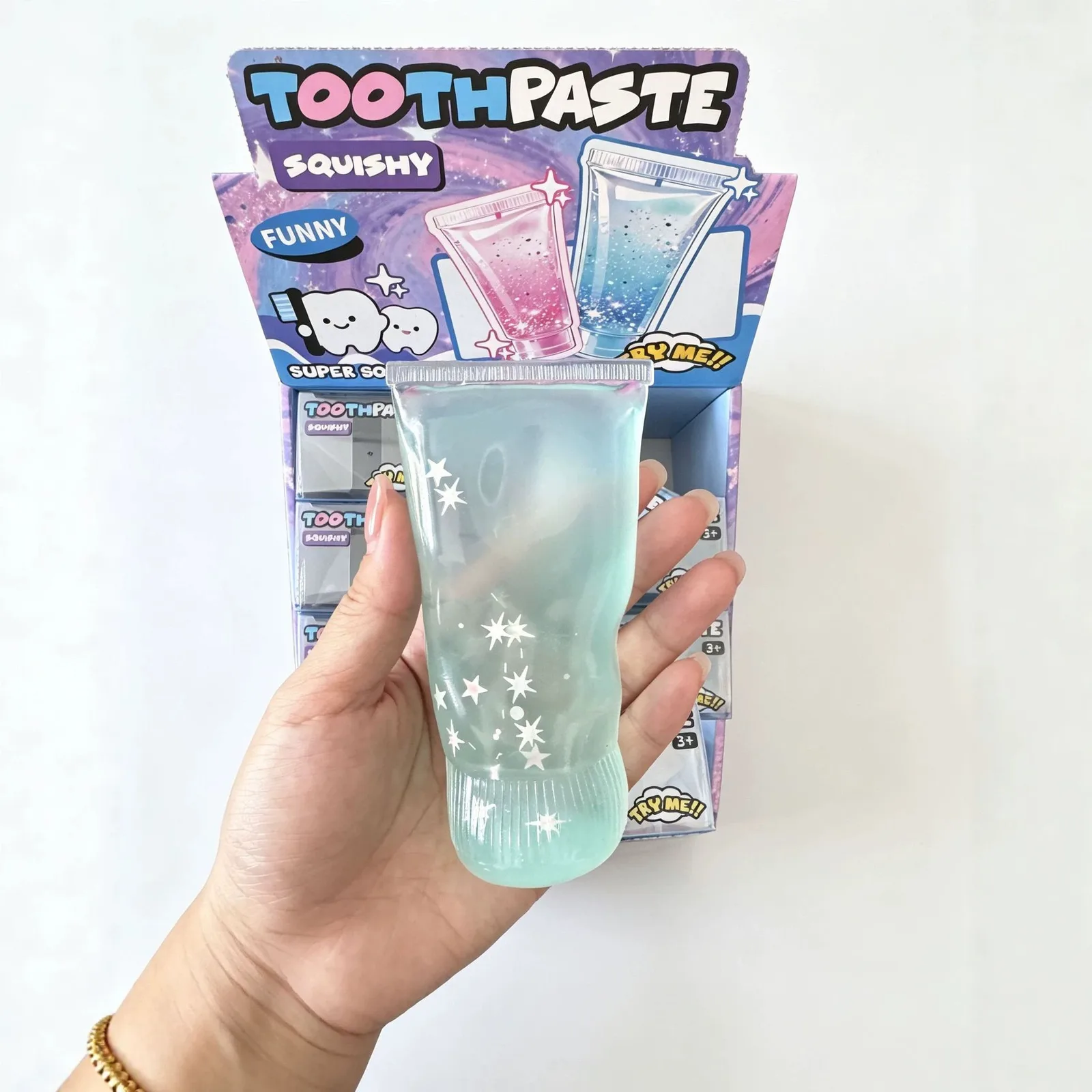 Toothpaste Tube Squishy Toy Soft TPR Stress Relief Novelty Toy Wholesale Squishy Toy 3