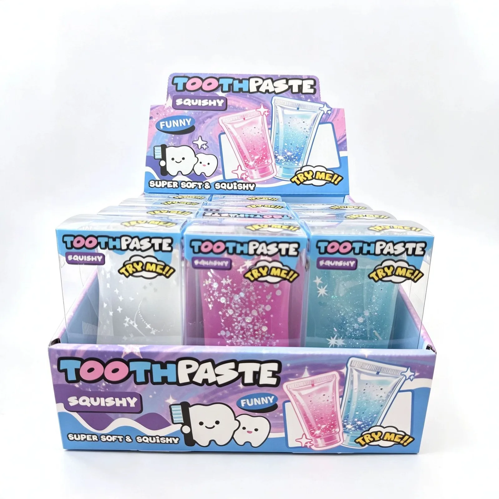 Toothpaste Tube Squishy Toy Soft TPR Stress Relief Novelty Toy Wholesale Squishy Toy 5