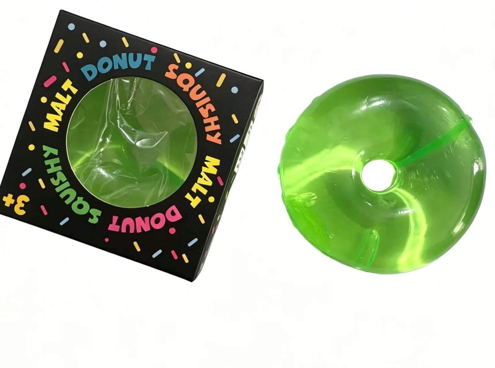 Malt Sugar Donut Squishy Toy Moldable Slow-Rising TPR Stress Relief Toy Wholesale Squishy Toy 8