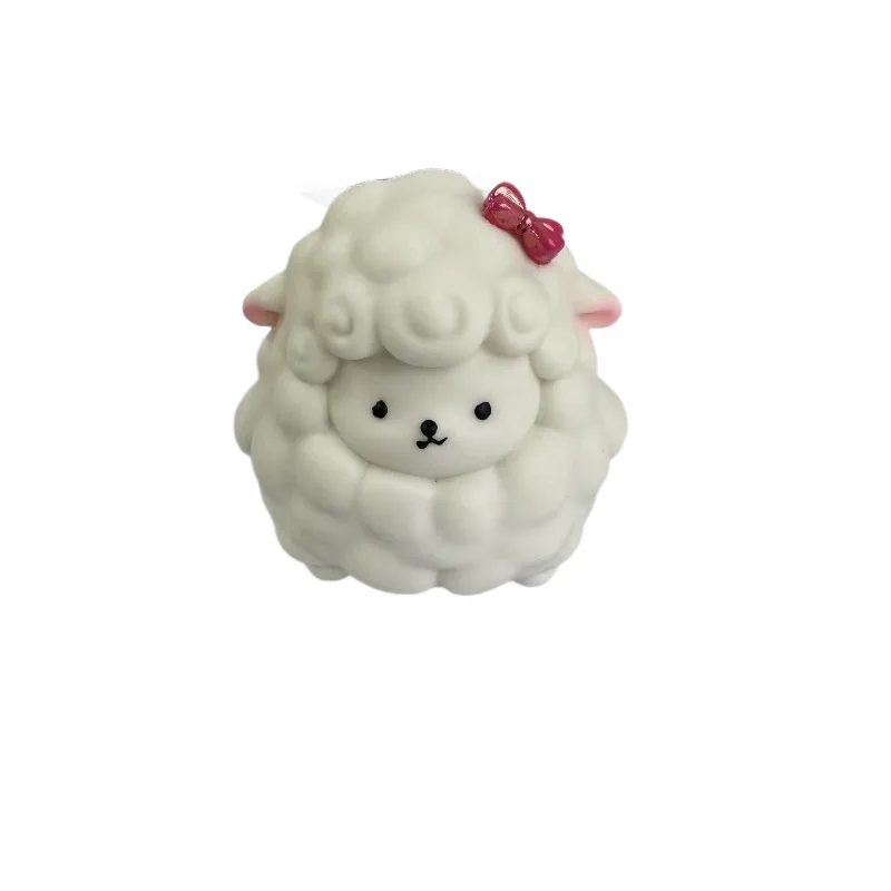 TPR Sheep Squishy Toy Soft Stress Relief Lamb Squishy