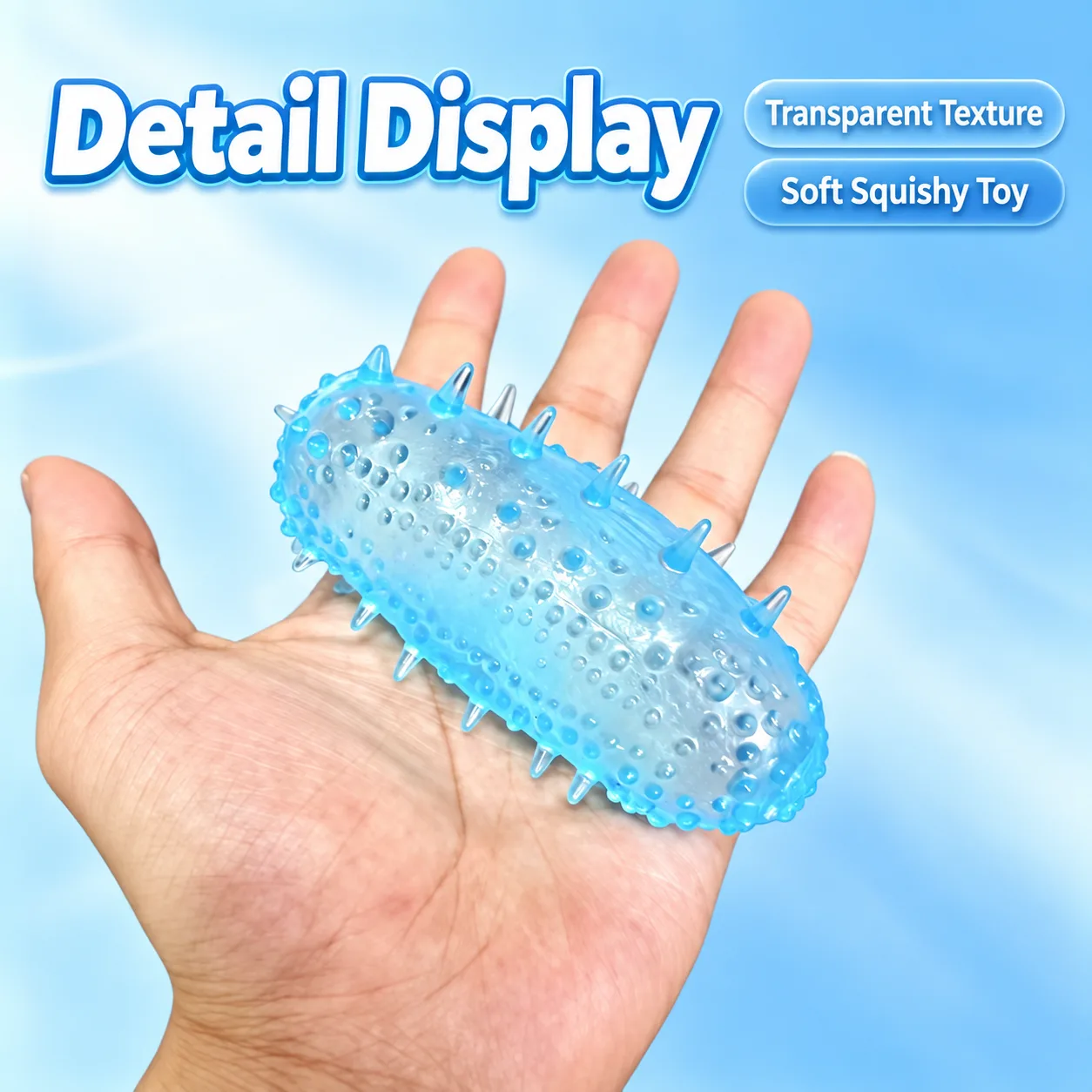 Vaseline Sea Cucumber Slow Rebound Squishy Toy Wholesale Squishy Toy 3