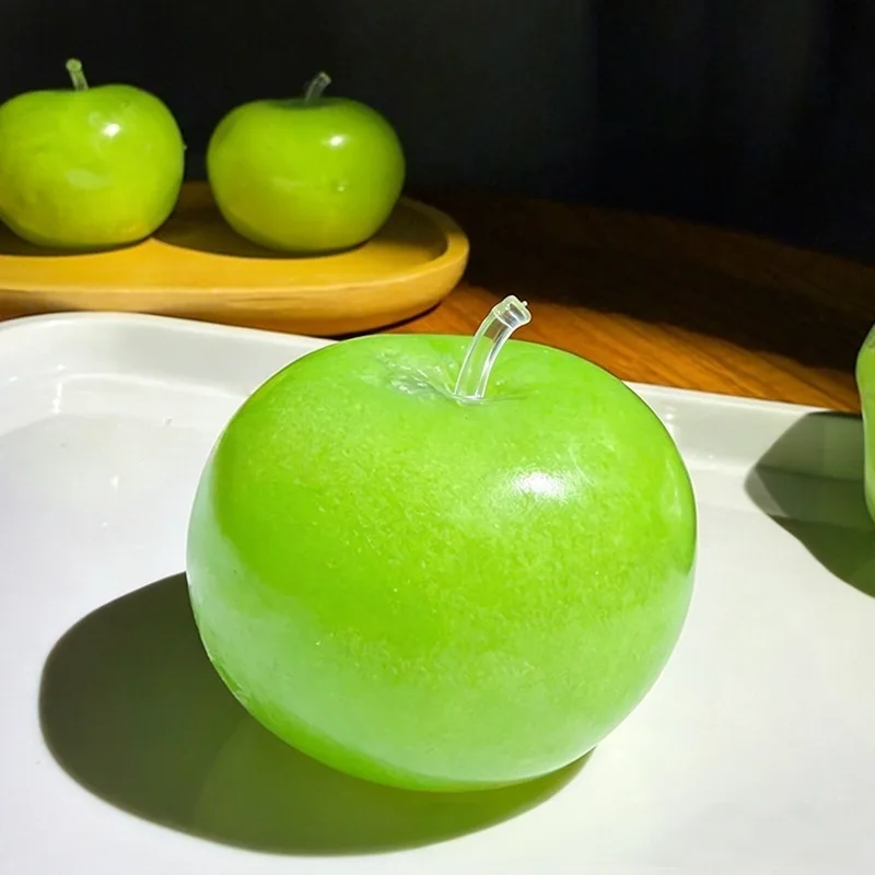Apple Squishy Toy Soft TPR Moldable Stress Relief Squeeze Ball Wholesale Squishy Toy 4