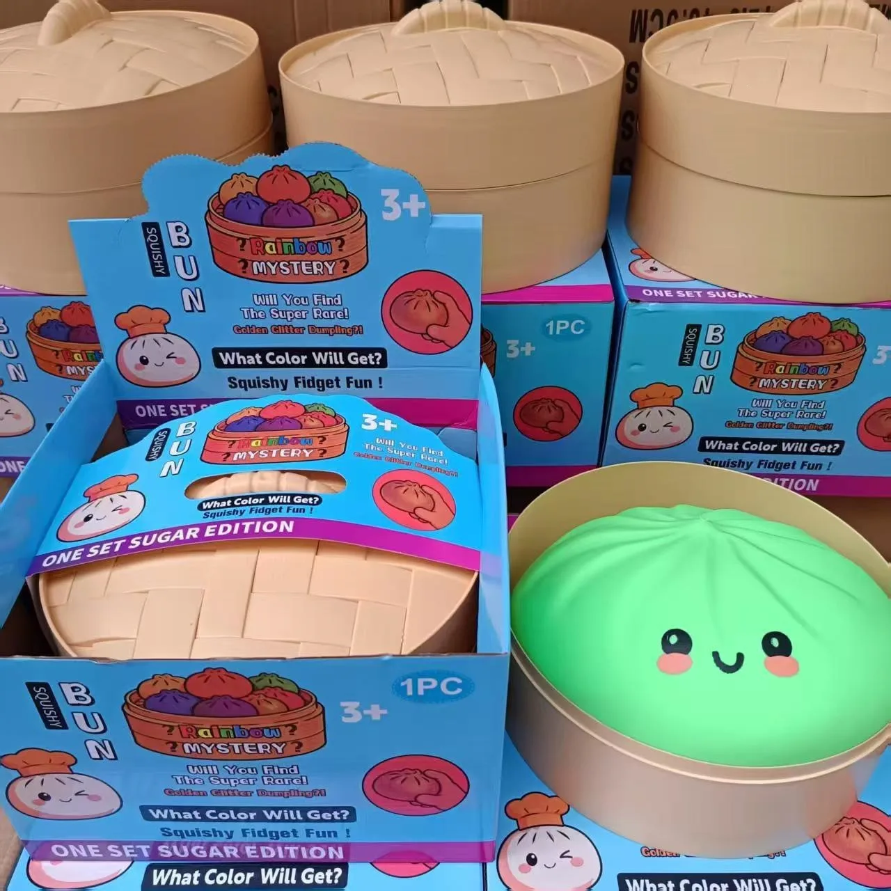 Squishy Bun Toy Blind Box Soft Stress Relief Toy Wholesale Squishy Toy 4