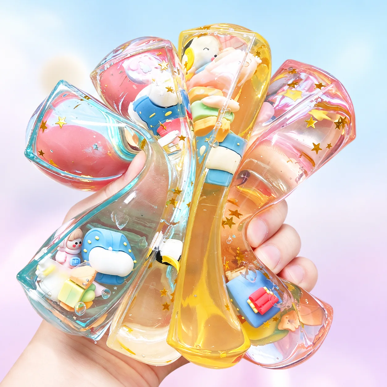 Space Spinning Butter Stick Squishy Toy Astronaut Stress Relief Toy Wholesale Squishy Toy 3