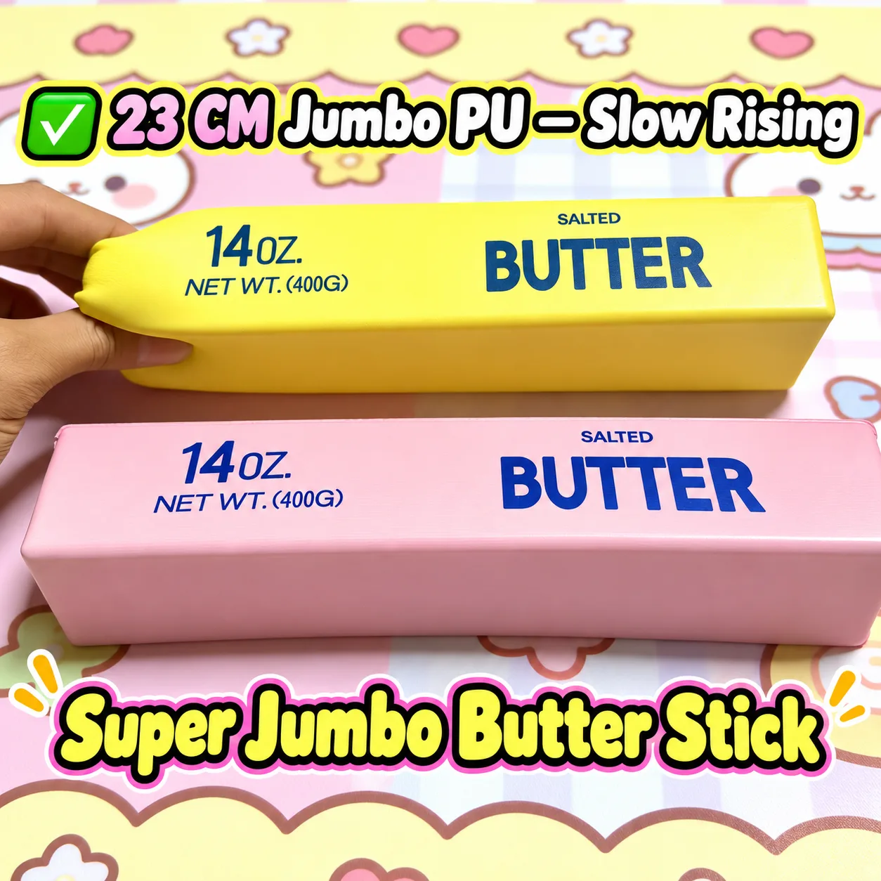 Jumbo Butter Stick Slow Rising Squishy Toy Wholesale Squishy Toy 4