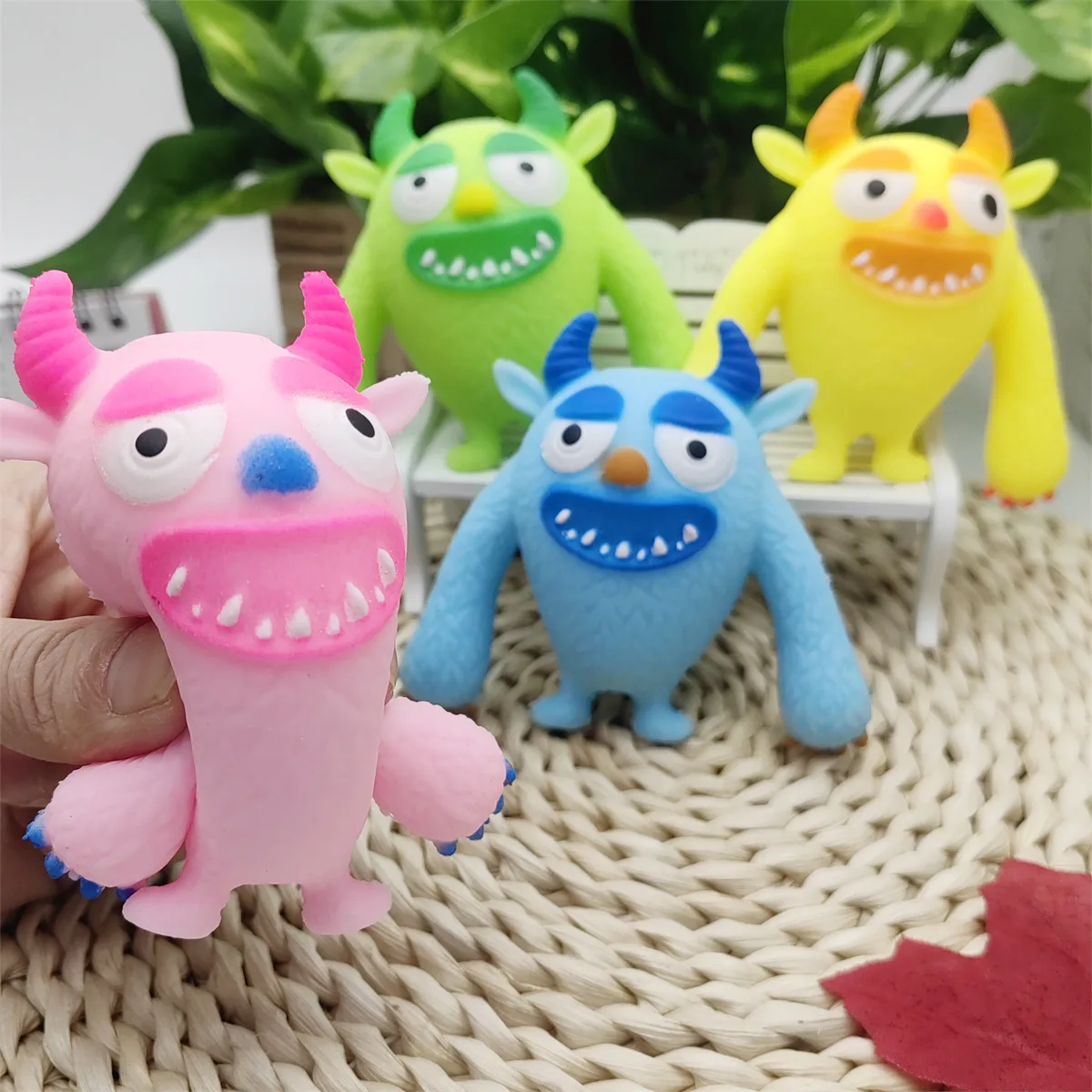 Monster Squishy Toy TPR Soft Stress Relief Squeeze Toy Wholesale Squishy Toy 4