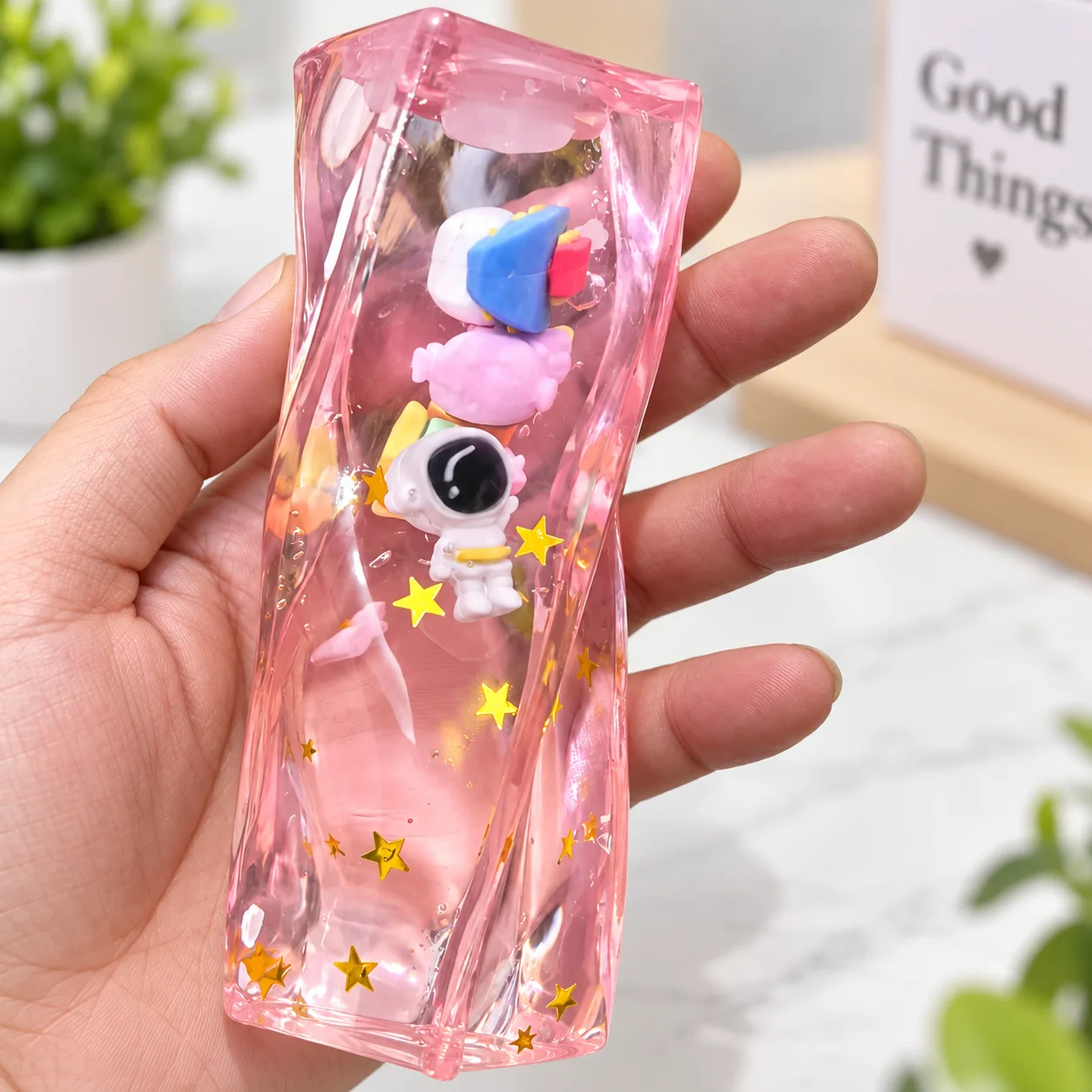 Space Spinning Butter Stick Squishy Toy Astronaut Stress Relief Toy Wholesale Squishy Toy 5